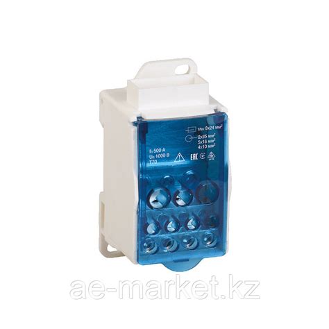 Распред. блок на DIN-рейку РБД-125А UNIT (6): продажа, цена в Алматы ...