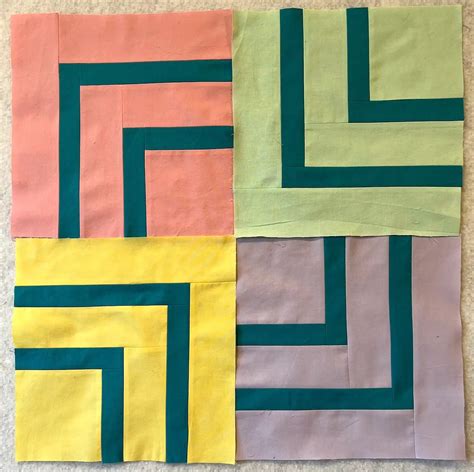 Half Log Cabin Quilt Pattern Free Tutorial Create Whimsy