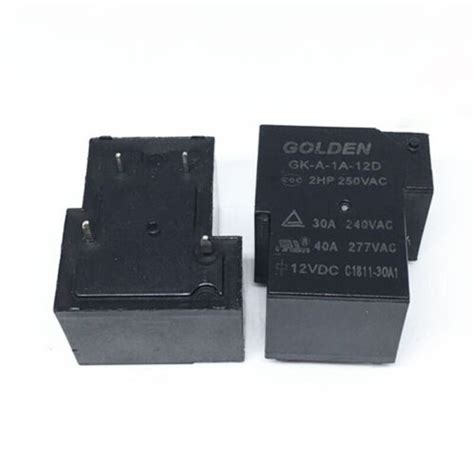 Pc Golden Gk A A D Power Relay Vdc Pin A Vac Ebay