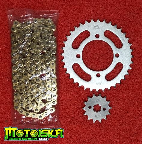 Yamaha SNIPER MX 135 YTX YBR STX RS100 RXT135 Chain Sprocket Set