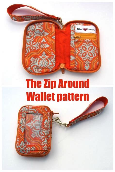 Zip Around Wallet Sewing Pattern