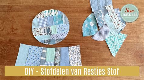 DIY Maak Stofdelen Van Restjes Stof Op 2 Manieren YouTube