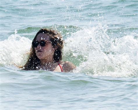 Aurora Hunziker Ramazzotti In Bikini On The Beach In Forte Dei Marmi