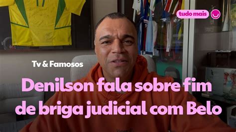 Vídeo Denilson fala sobre fim de briga judicial Belo TV