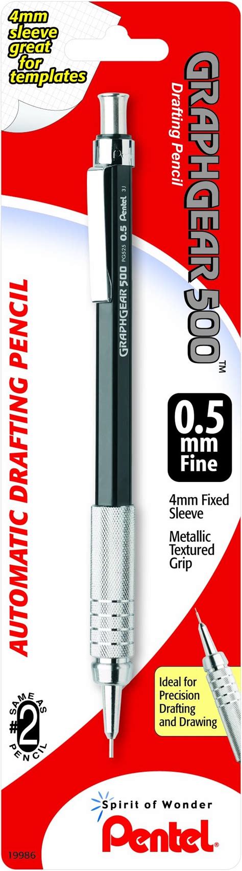 Amazon Pentel GraphGear 1000 Automatic Mechanical Drafting Pencil