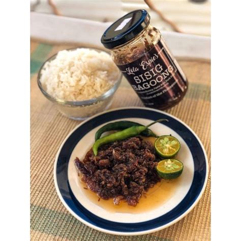 Lola Espies Sisig Bagoong Original Shopee Philippines