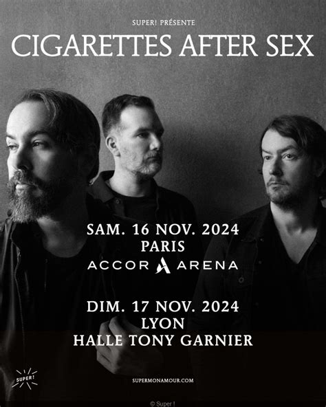 Cigarettes After Sex en concert à l Accor Arena de Paris en novembre 2024 Sortiraparis