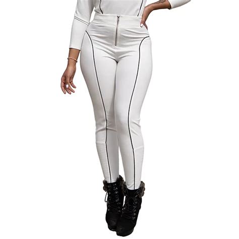 Sasha Womens High Rise Ponte Knit Moto Slip Fit Leggings
