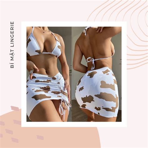 Set Bikini M Nh B S A N U Kem Bu C D Y B I Sexy Lazada Vn