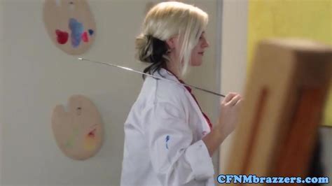CFNM Lingerie Milfs In Art Class Threesome Porn Videos