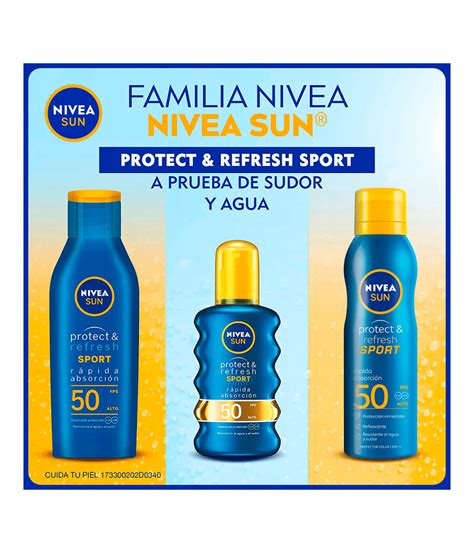 Protector Solar En Spray FPS 50 200 Ml NIVEA SUN