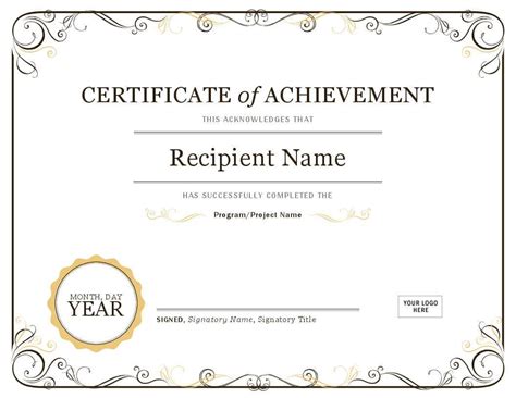 Sample Award Certificates Templates Newtemplatemyid
