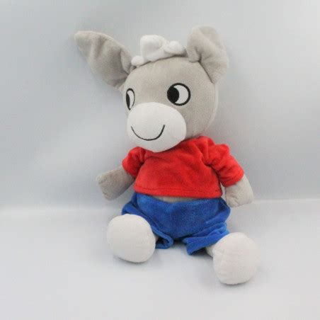 Grand Doudou peluche l âne Trotro GALLIMARD JEUNESSE 2017