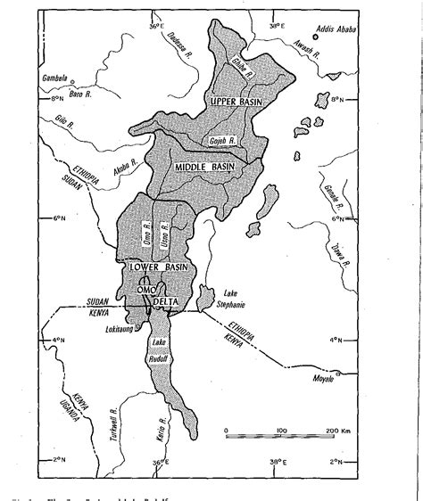 Figure 1 From GEOMORPHOLOGICAL OBSERVATIONS IN THE LOWER OMO BASIN