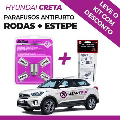 Parafuso Antifurto Para Rodas Su Trava Para Estepe Interno Hyundai