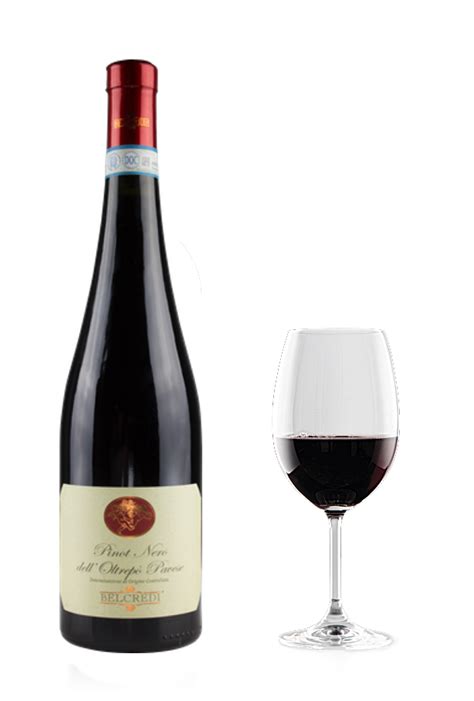 Pinot Nero In Rosso Delloltrepò Pavese Doc Belcredi Wine