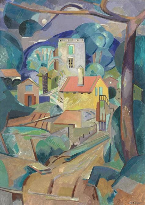 Albert Gleizes 1881 1953 Cavalaire Le Village C1922 105 4 By 75