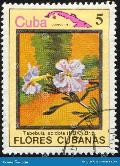 Cuba Circa Stamp Cuban Centavo Printed By Cuba Shows