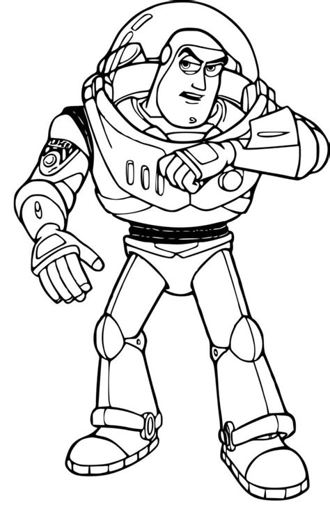 Coloriage Buzz L Clair De Toy Story Dessin Gratuit Imprimer