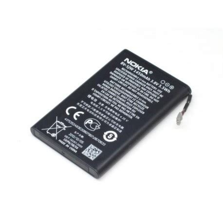 Batterie ORIGINALE BV 5JW NOKIA Lumia 800