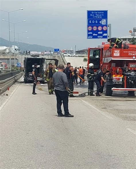 Hasta taşıyan ambulans alevlere teslim oldu Antakya Gazetesi