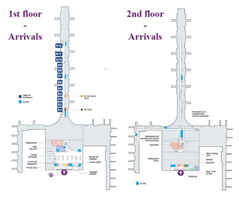 Jorge Chávez International Airport Terminal Map (2025-2024) - All Maps