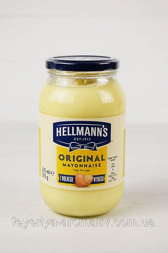 Майонез HELLMANNS Original 625гр 593гр Нидерланды цена 85 грн