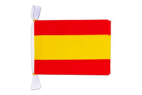 Spain Without Crest Flag Bunting 6x9 3 M Maxflags Royal Flags