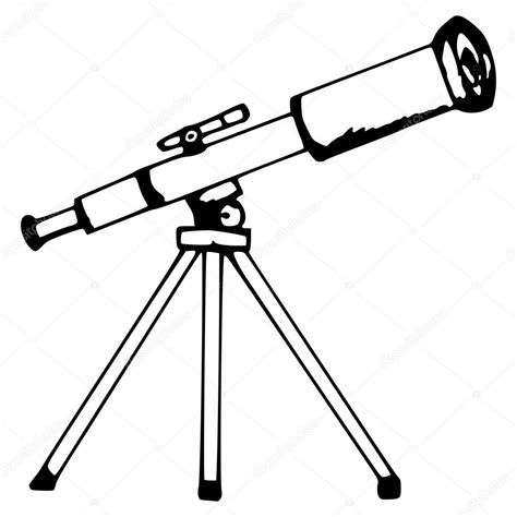 Telescope Drawing at GetDrawings | Free download