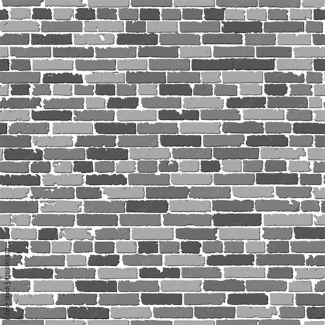 Bricks Texture Black And White