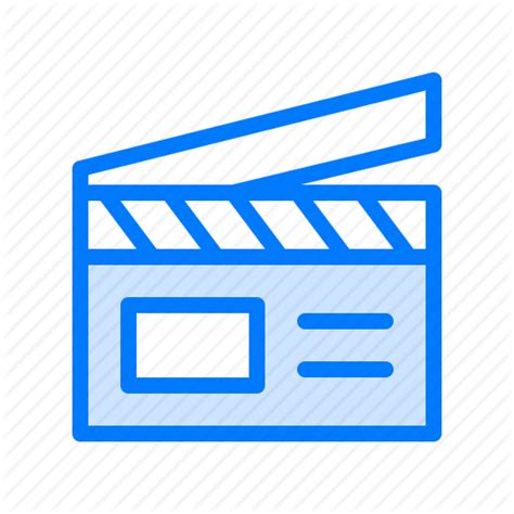 Film Slate Icon At Getdrawings Free Download