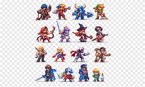 2D Pixel Art Characters