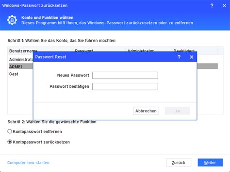2024 Top 7 Windows Passwort Zurücksetzen Tools