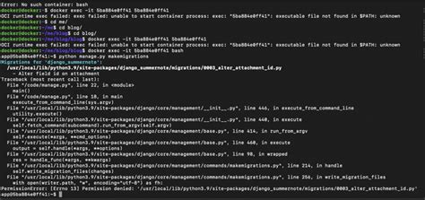 Errno 13 Permission Denied Only In Docker Not Mac Or Windows Rdjango