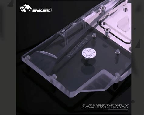 Bykski A-RX5700XT-X, полное покрытие видеокарты блок водяного ...