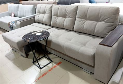 ДИВАН - ТРАНСФОРМЕР НА ВЫСТАВКЕ В САЛОНЕ "СЕВЕРНЫЙ"(г.Волжск, ул ...