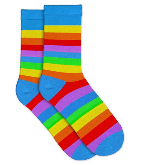 Rainbow Socks Mens Rainbow Outfits Tipsy Elves