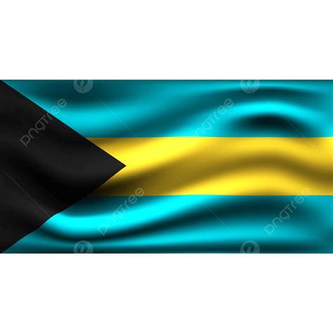 Waves 3d Images Bahamas Flag Waving 3d Illustration Bahamas Flag