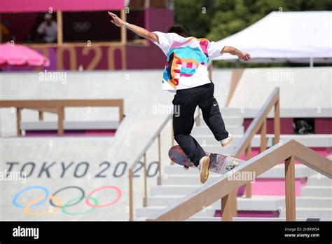 July Th Tokyo Japan Horigome Yuto Of Japan In Action During