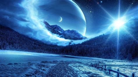 Winter Sci Fi Wallpapers Wallpaper Cave