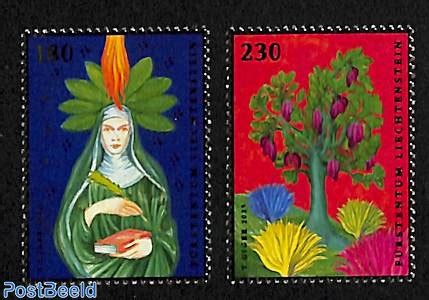 Stamp Liechtenstein Hildegard Von Bingen V Collecting