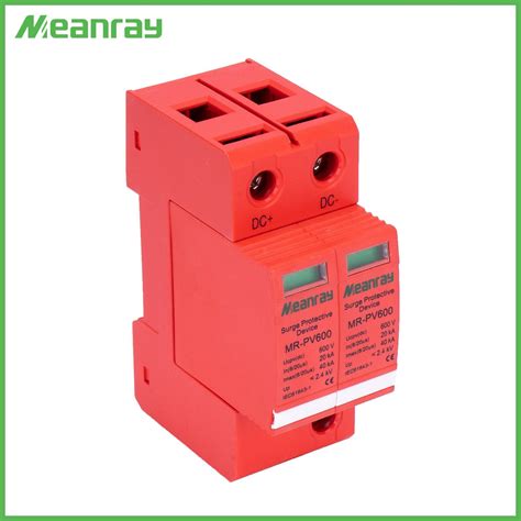 Low Voltage Surge Arrester Dc 500v Spd Surge Protective Device Surge Protective Device And