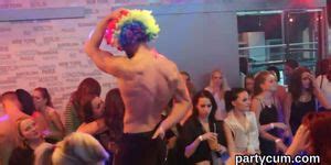 Flirty Chicks Get Completely Crazy And Undressed At Hardcore Party