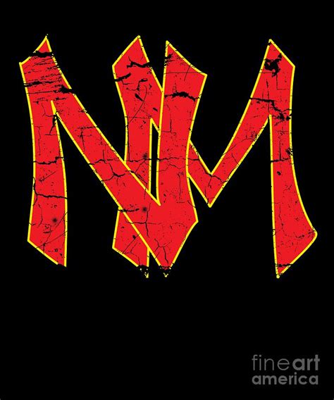 New Mexico NM Logo Southwest Red New Mexican Digital Art by Henry B