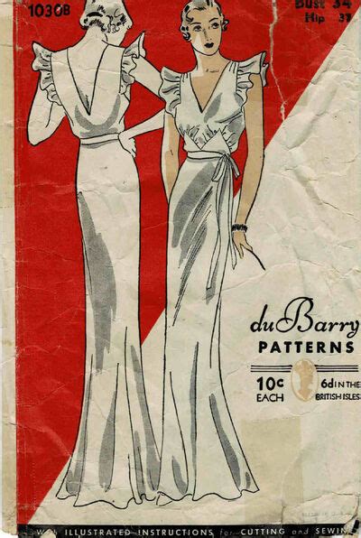 Dubarry 1030b Vintage Sewing Patterns Fandom