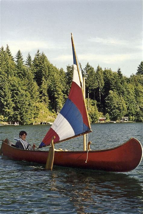 our Old Town canoe with the sailing rig. | Old town canoe, Kayaking, Fishing boats