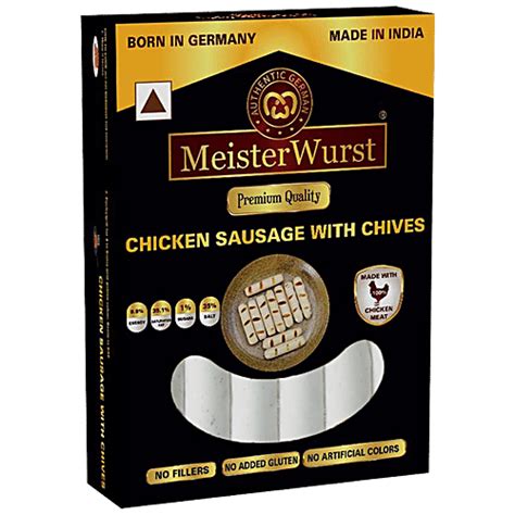 Buy Meisterwurst Chicken Sausage With Chives No Fillers No Added