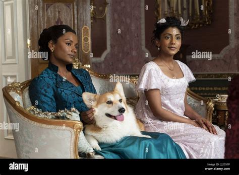 Bridgerton From Left Simone Ashley Charithra Chandran Capital R