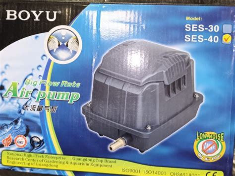 Компрессор для аквариума Boyu SES-40 | отзывы