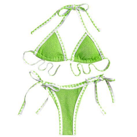 Bikini Sets For Women Sale Spaghetti Strap Bathing Suit Plus Size Swimsuit One Piece Bathing